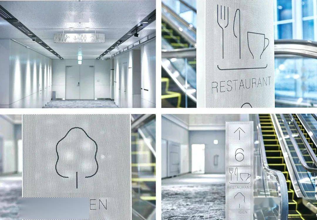 导视设计中的极简主义线条风