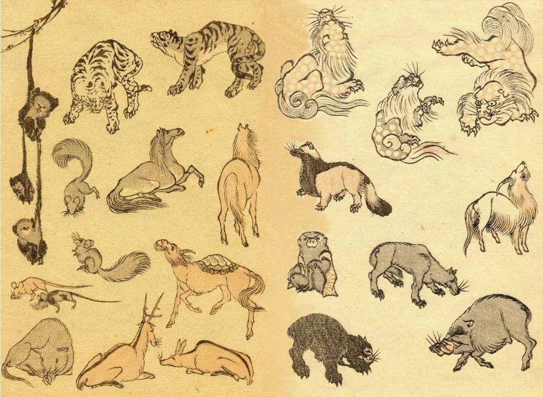 葛饰北斋的画大神级画师之作