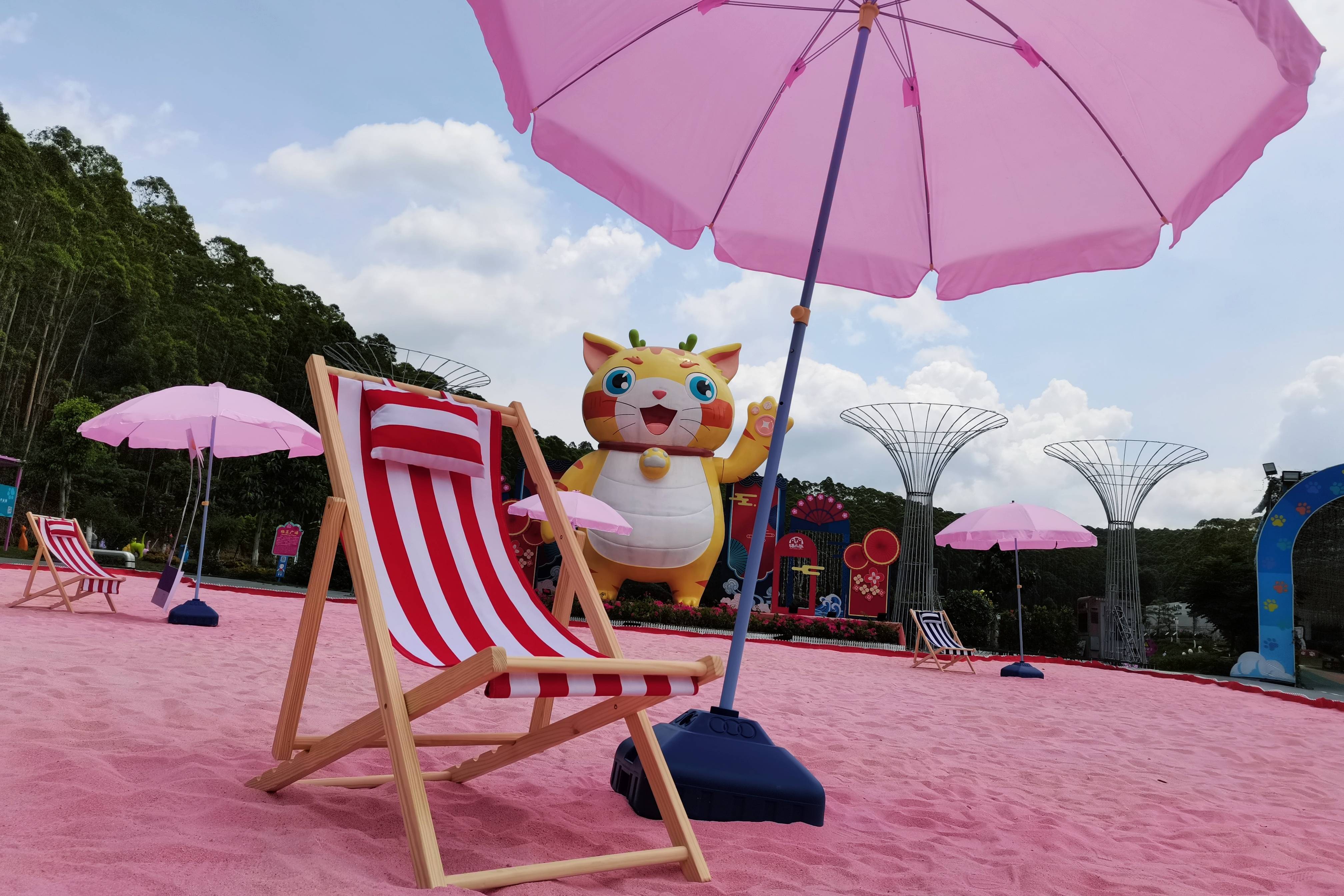 旅拍教程2||来猫爪谷参加粉色沙滩怎么拍?教你拍出少女时尚感!