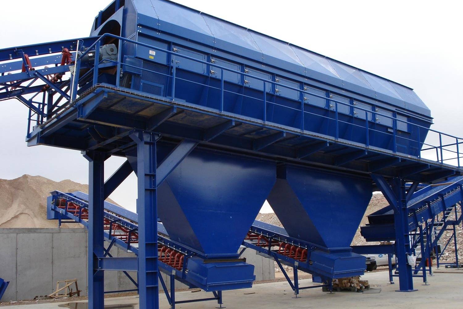 建筑装修垃圾分拣设备滚筒筛分机垃圾分拣设备厂家