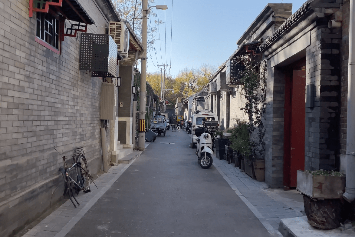 北京街道古老图片