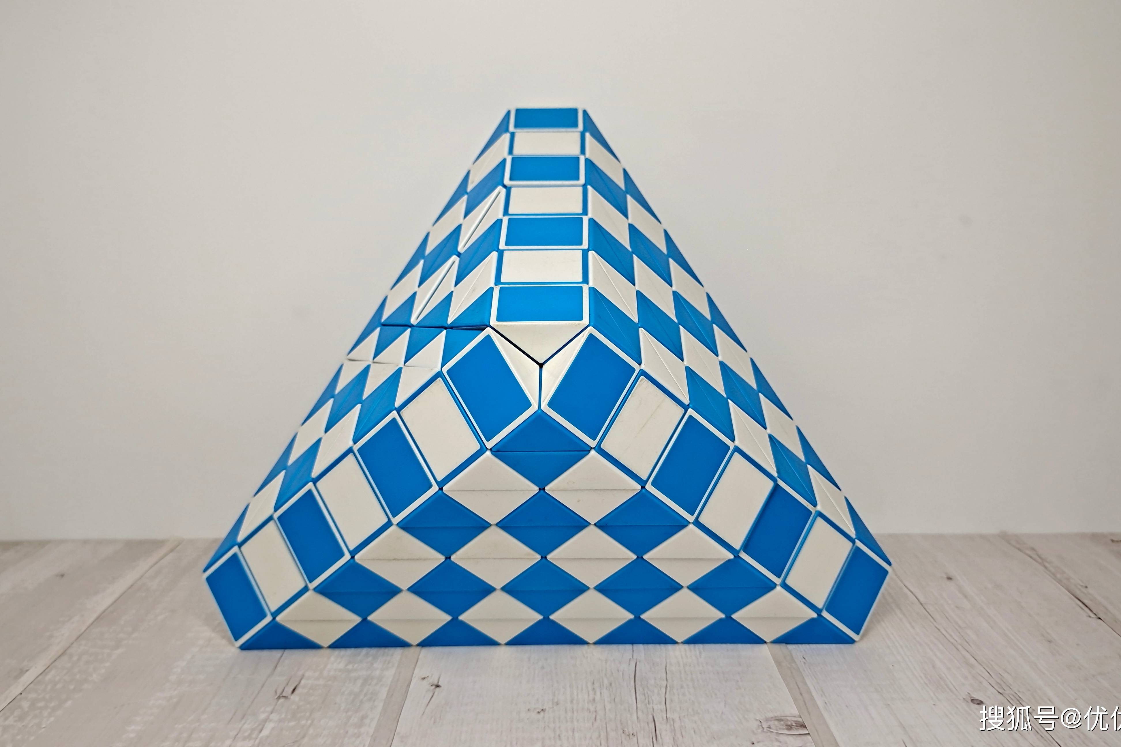 168段魔尺教程变金字塔详细解说教程简单易学慢动作教会你