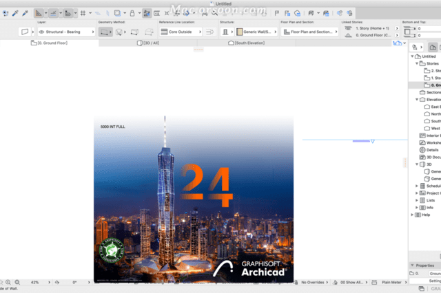 ArchiCAD三维建模软件