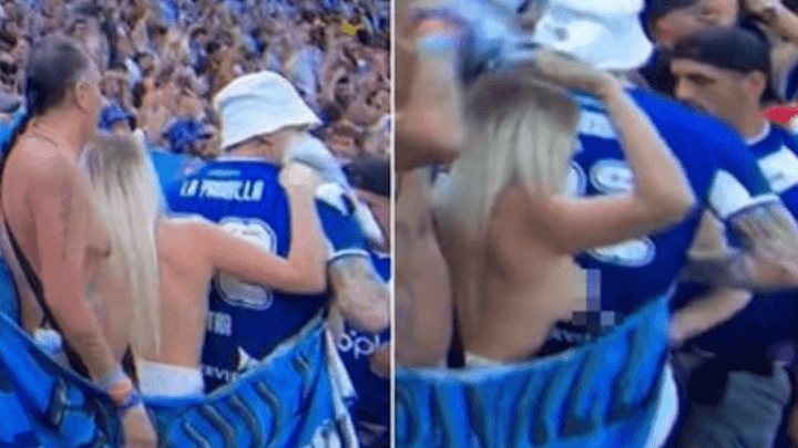 女球迷脱掉衣服庆祝阿根廷夺冠，会坐牢吗？