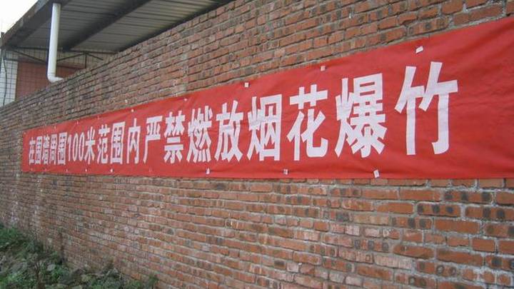 你支持禁止燃放烟花爆竹吗？