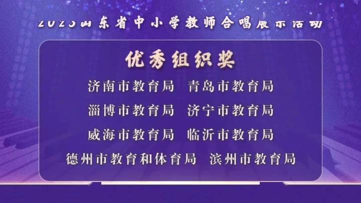 2023年山东省中小学教师合唱展示活动中喜获佳绩，是实至名归吗？