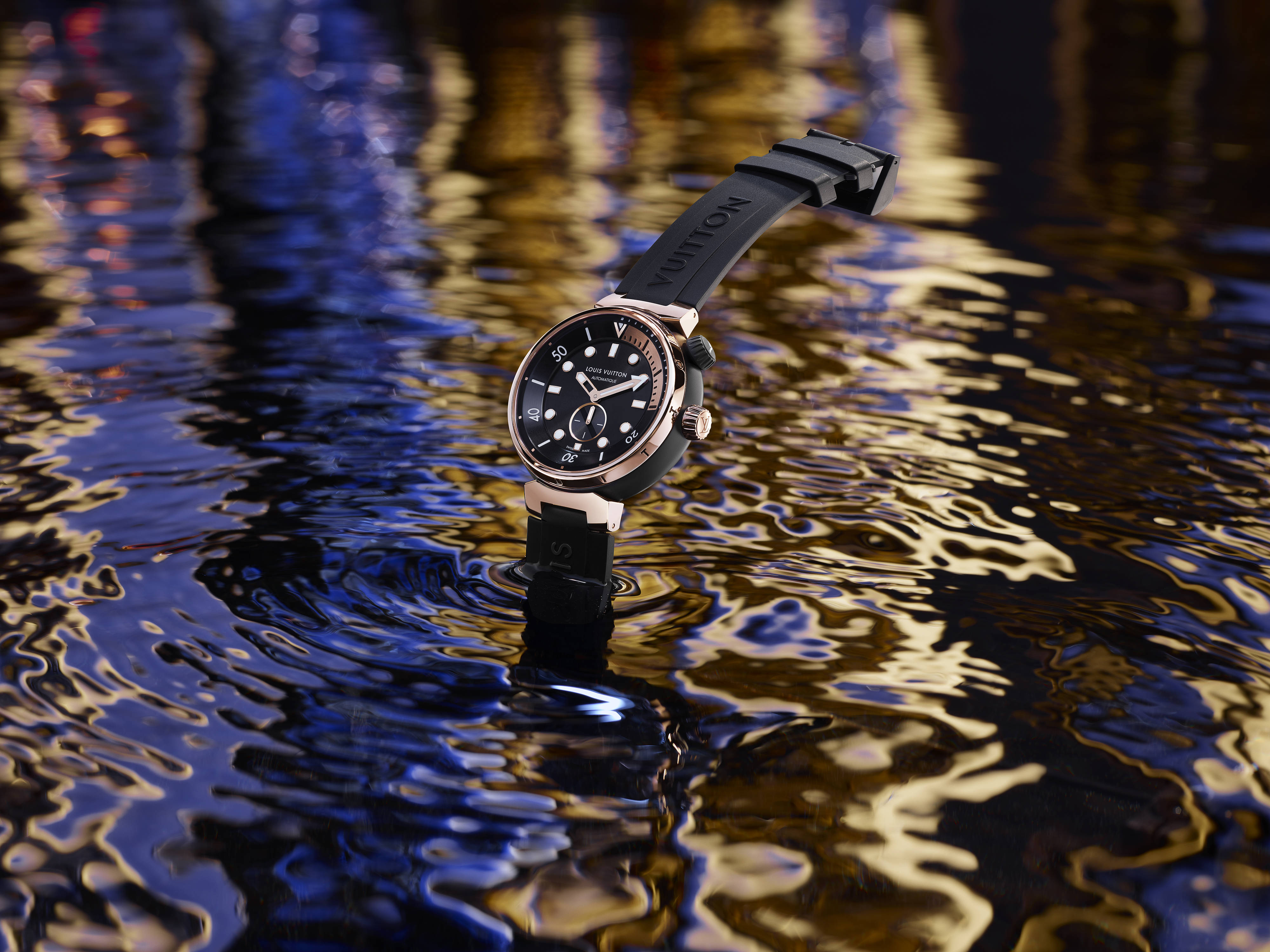 路易威登经典tambour腕表迎来streetdiver系列