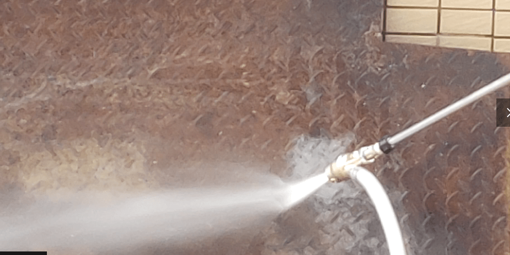 原创如何使用高压清洗机高压水喷砂除锈效果怎样