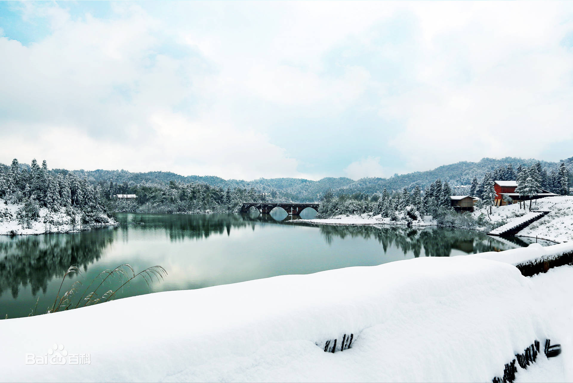 合江县金龙湖风景区图片
