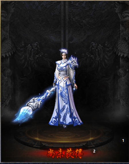 冰雪传奇绿色专服义战龙城4月19日公测开服让我们来一场时装秀吧