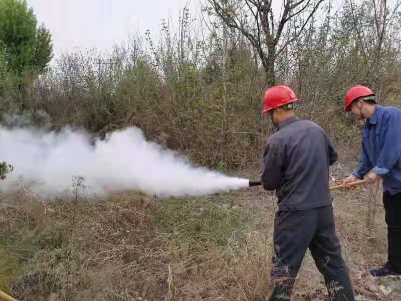 国网涉县供电公司:防山火演练提升应急处置能力