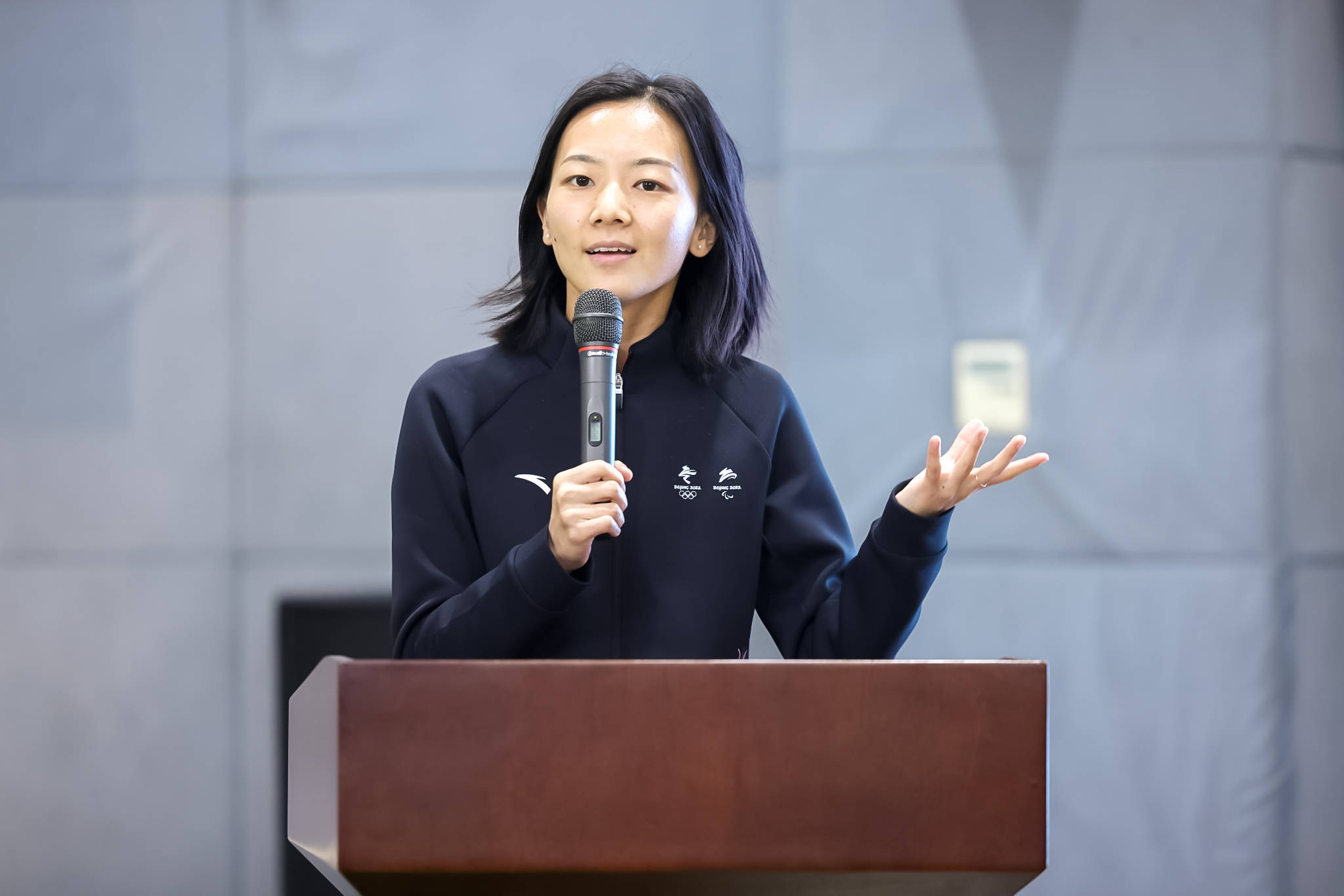 冬奥组委新闻宣传部教育和公众参与处的刘晨老师,为大家介绍了北京