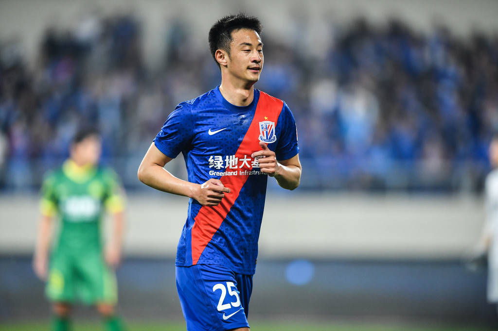 高清申花21国安吴曦回归首秀破门霸气庆祝