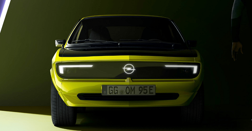 70年代复古风 欧宝全新电动概念车预告图曝光 乐惠车