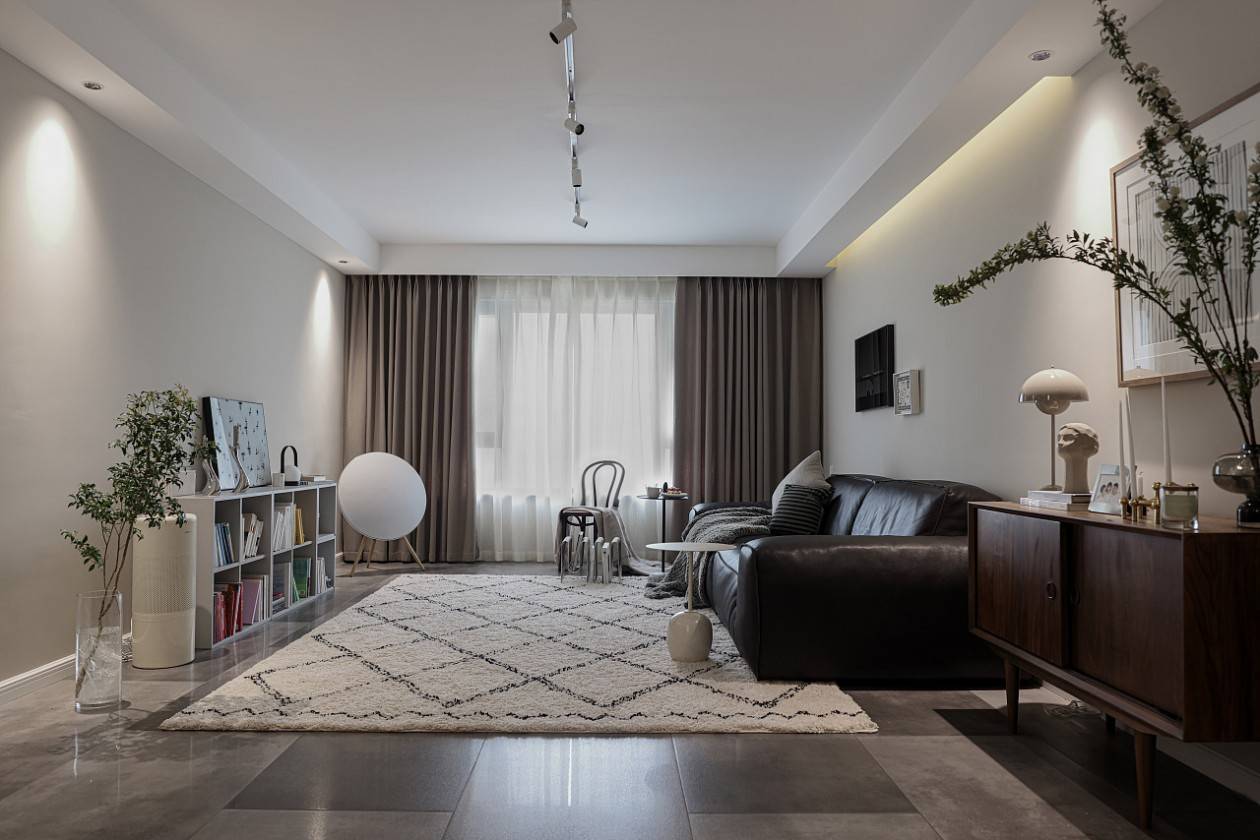 简洁大气的装修风格,低调素雅的小家!