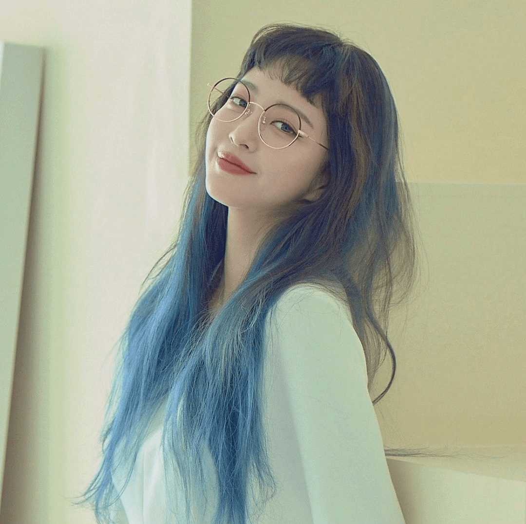 复古俏皮的choppy眉上刘海韩国女星都爱的减龄刘海