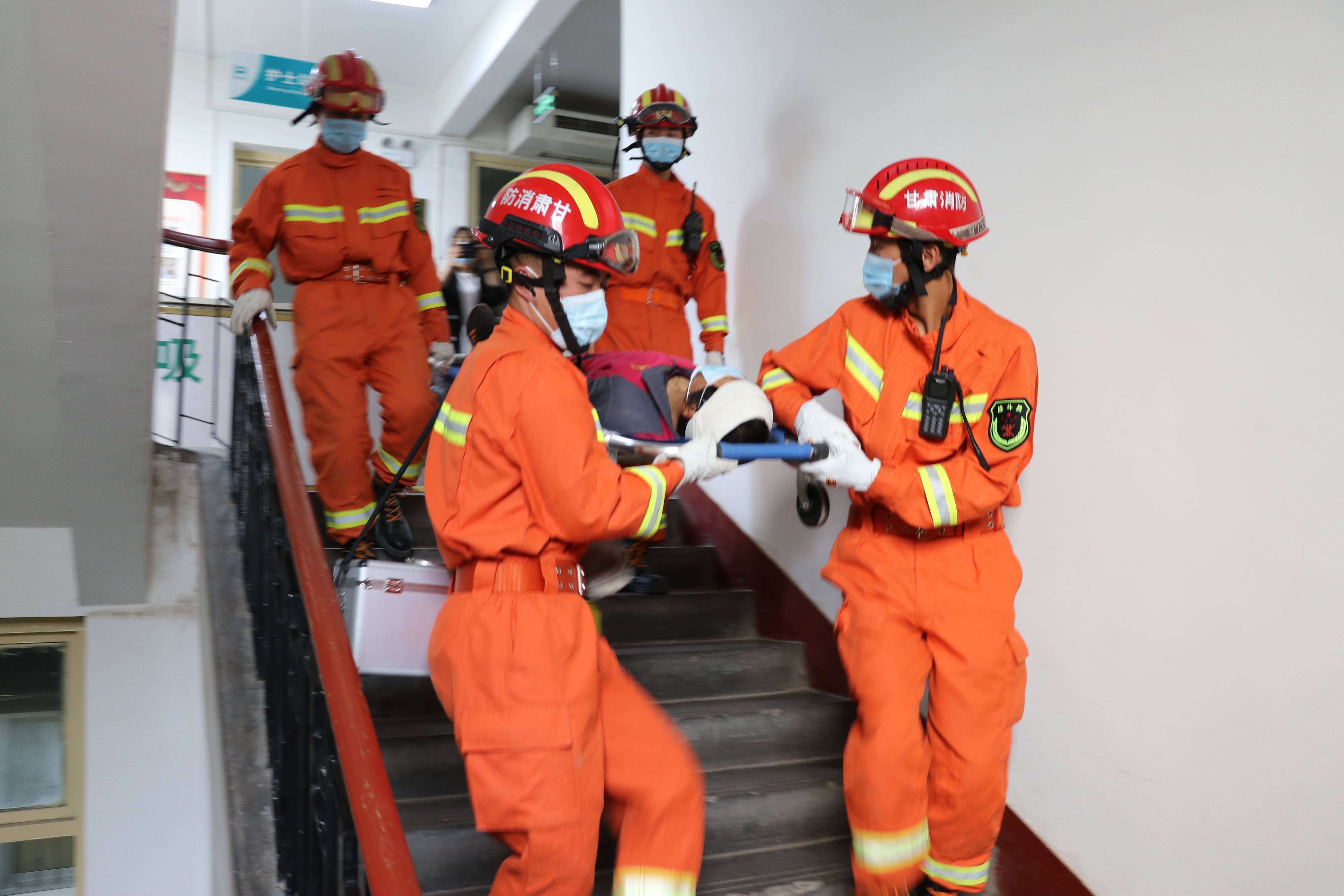 聚焦防灾减灾 致力提升医护人员安全意识—秦安消防进医院开展应急疏