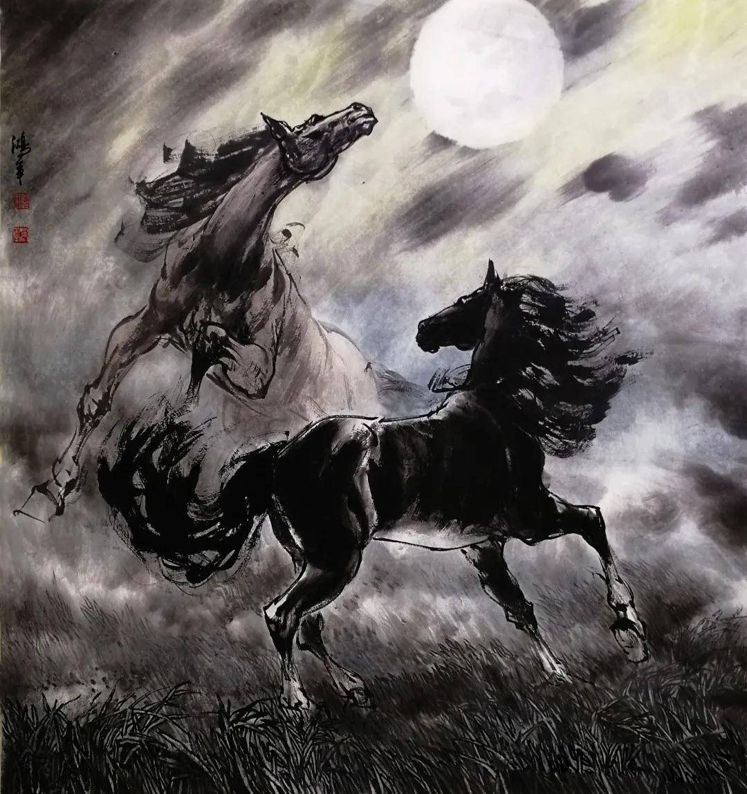 中国当代最具收藏价值书画家:徐鸿军