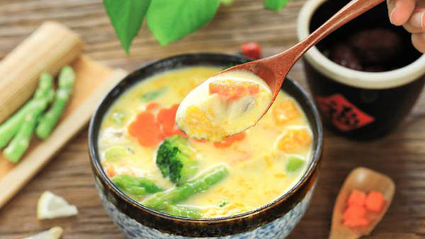 金记小厨房丨蔬菜豆浆汤