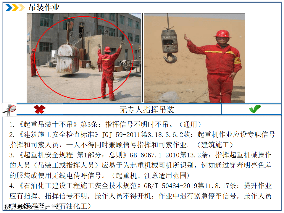 吊裝作業隱患識別61頁