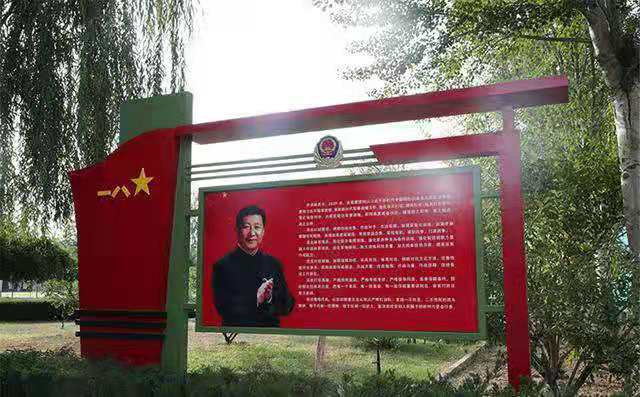 军史长廊的设计与制作视嘉标牌实景鉴赏