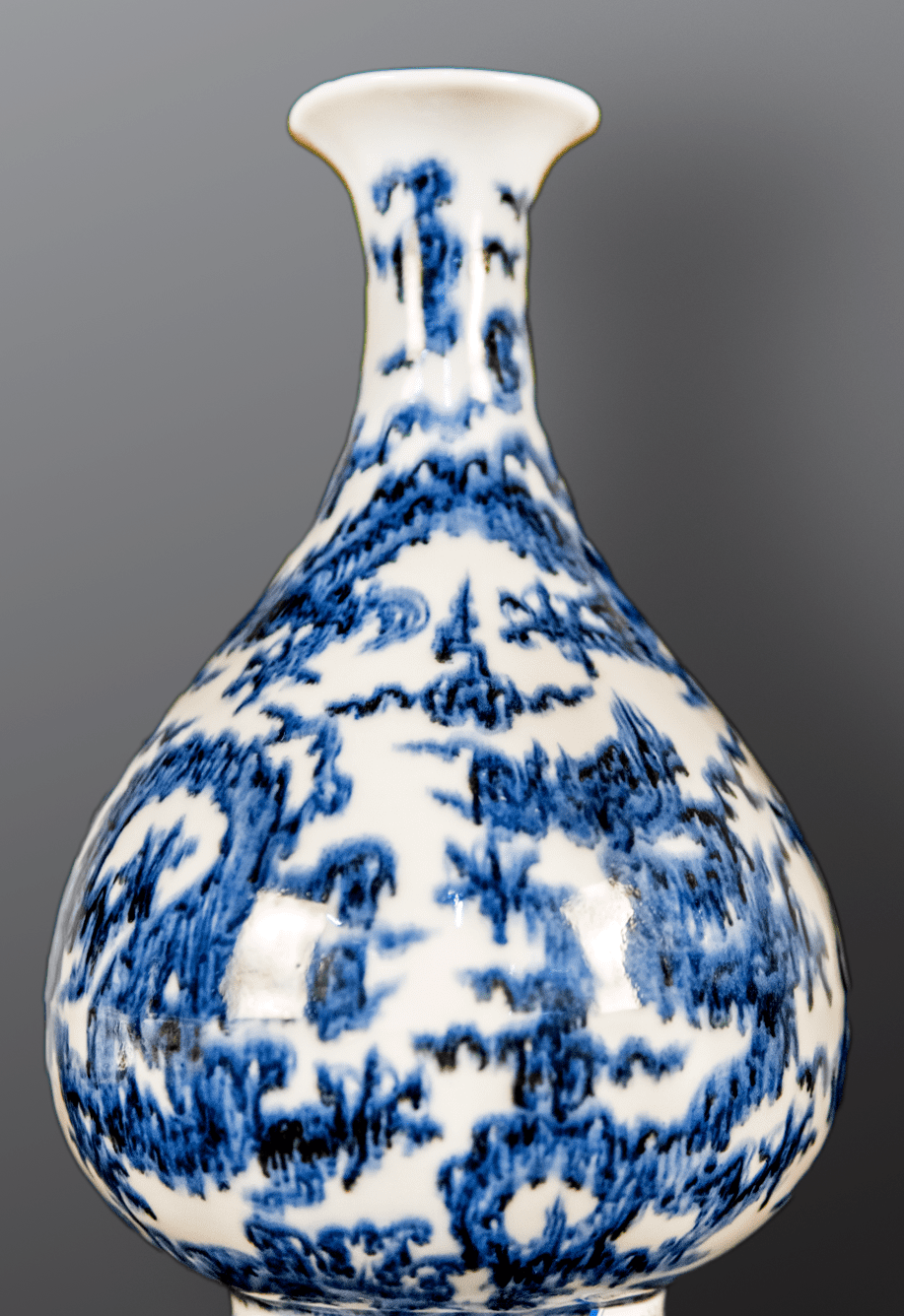 明· 青花龙纹玉壶春瓶_藏品