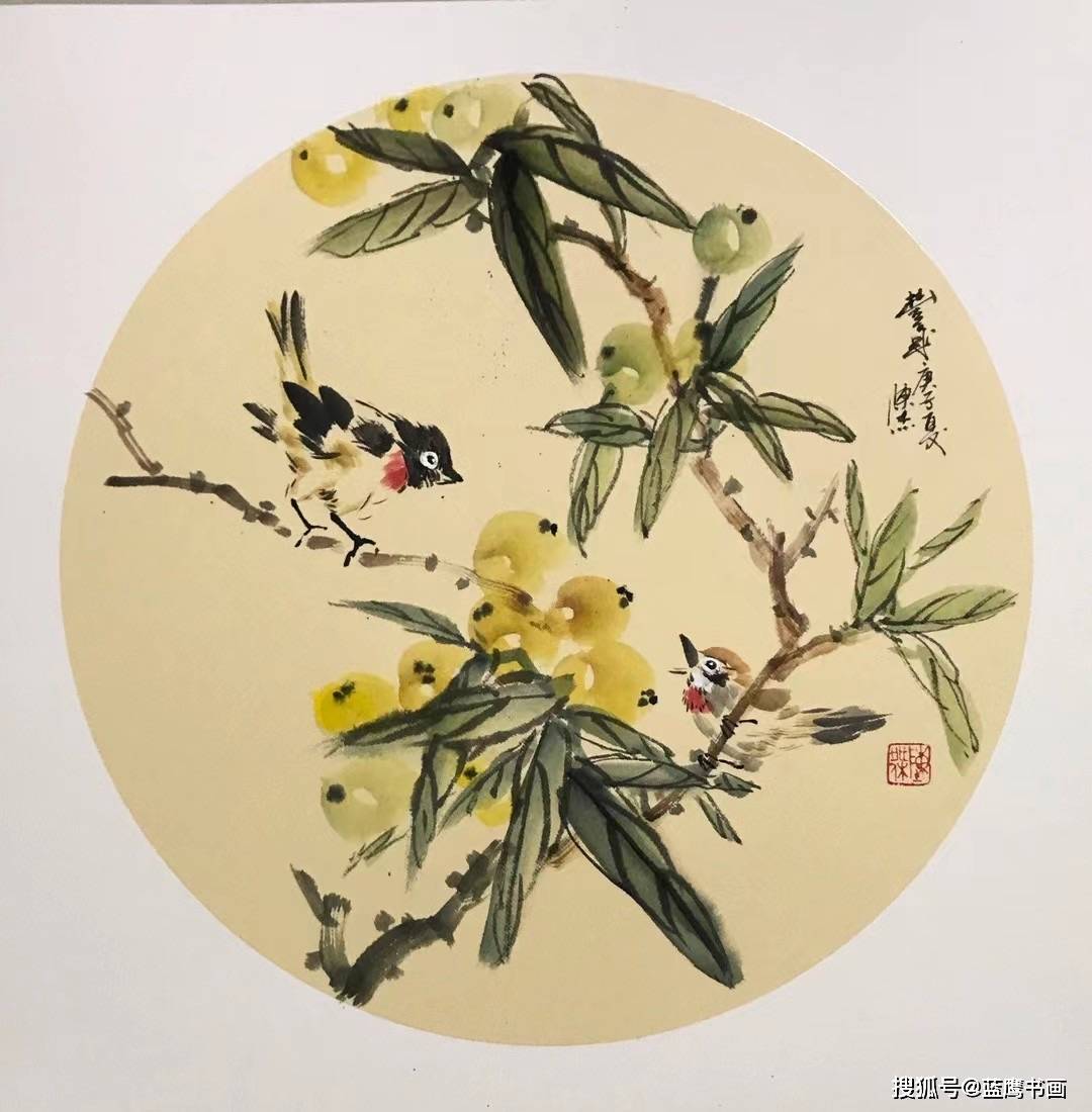 从小爱好画画,启蒙老师是吴门画院副院长宫音"宫牡丹",后拜师著名画家