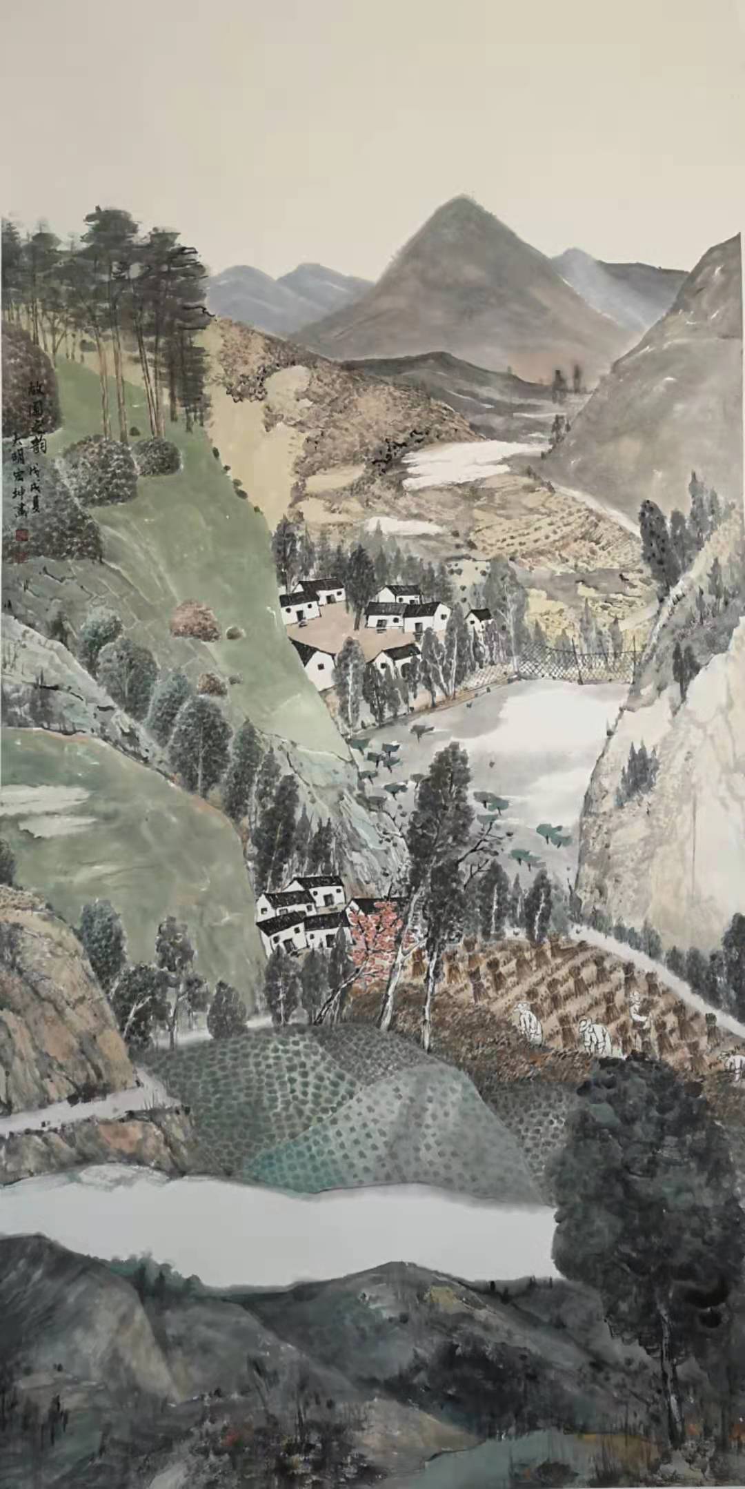 朱大明画美北京当代实力派名家邀请展