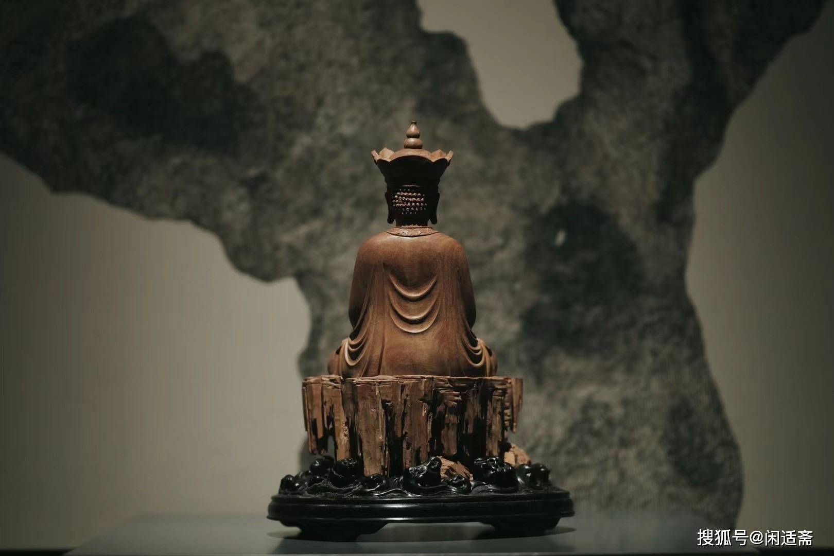 佛像艺术大日如来老山檀木佛造像