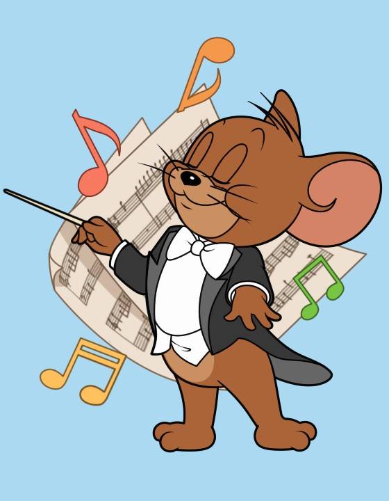 音符|《猫和老鼠》二周年重磅福利 优雅帅气音乐家杰瑞免费得