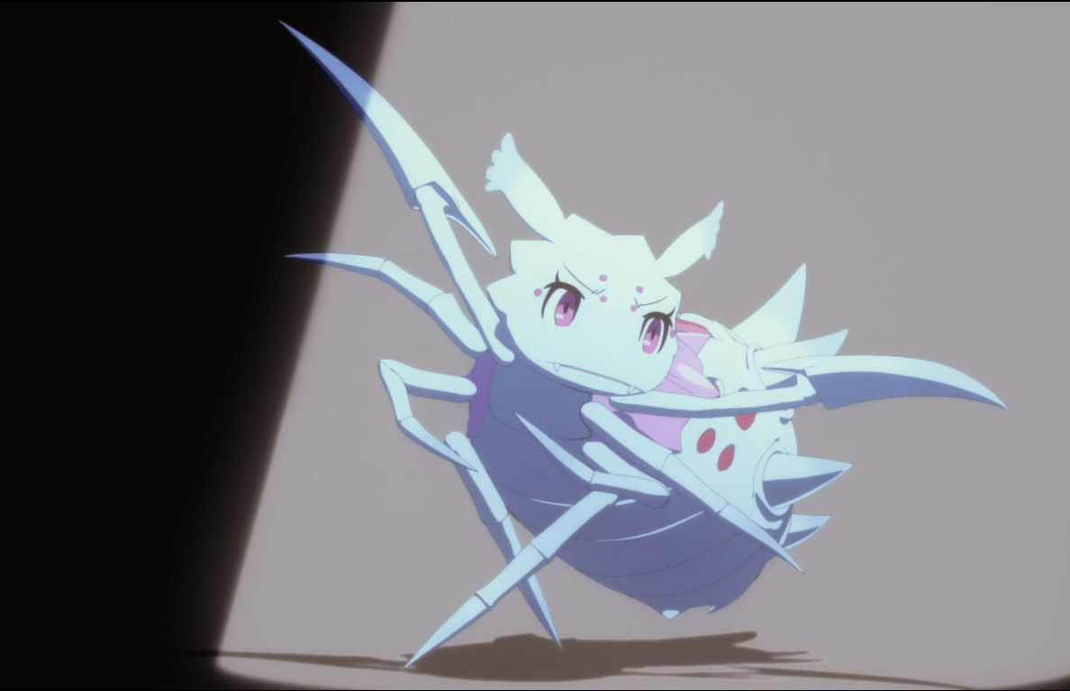 原创蜘蛛子身体部长永远的神顺着网线就敢攻击魔王的精神