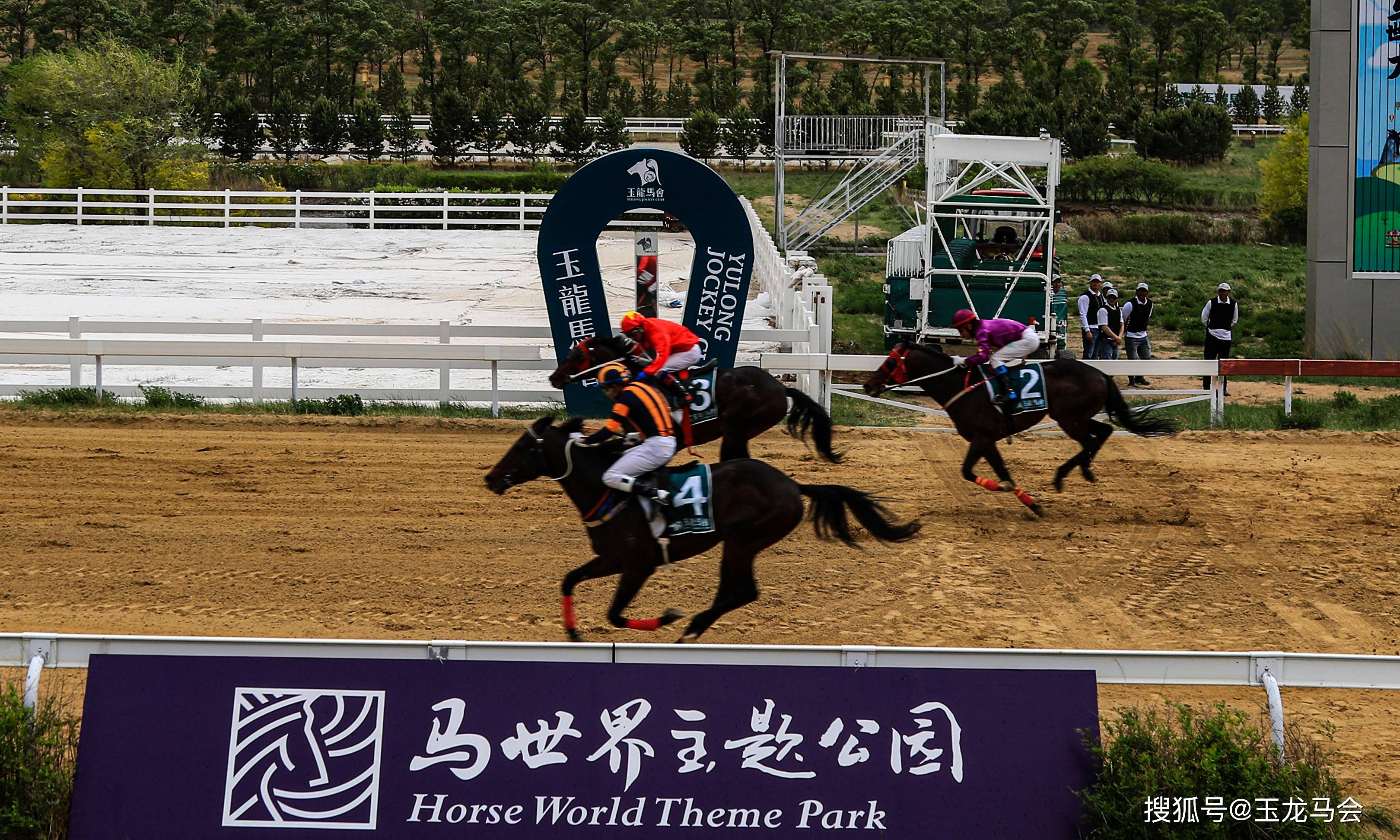 赛事战报2021玉龙国际赛马公开赛第2赛事日