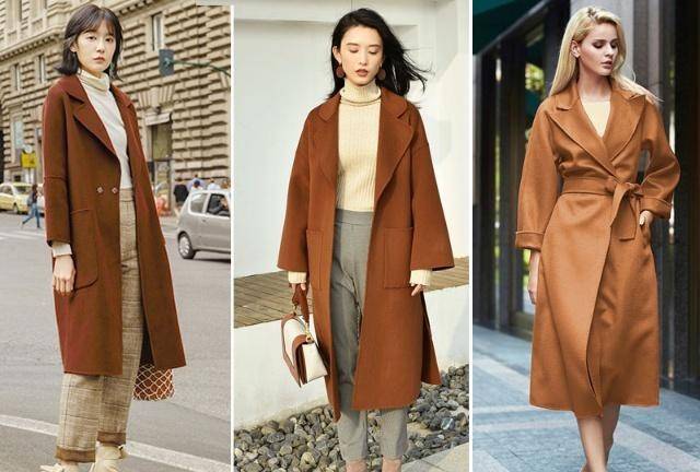 原创焦糖色大衣总显老气可以试试这4种搭配让你的穿搭看起来显贵