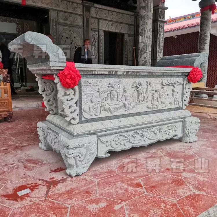 石雕供桌神桌如何摆放才正确