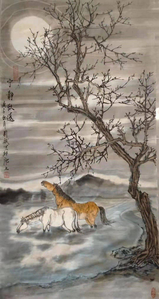 著名青年画家刘斌