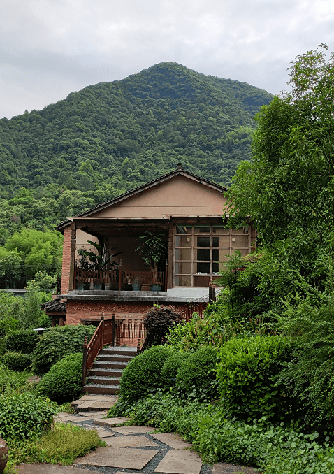 山间小屋图片 隐居图片