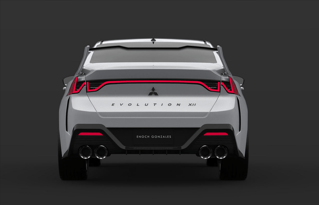 新一代三菱lancer Evo曝光 造型激进配超大尾翼 或搭载2 0t引擎 新车