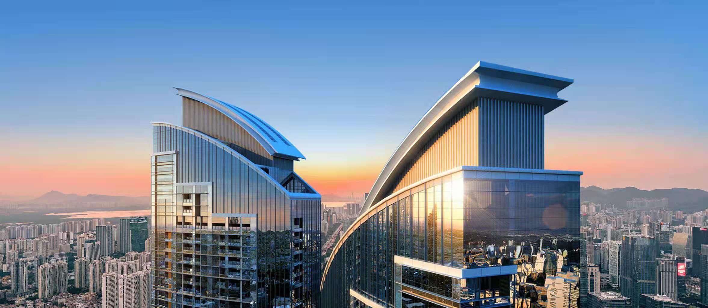 深圳cbd香蜜湖308米超高层山海居住型公寓