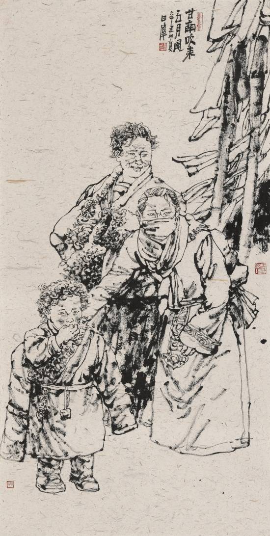 展讯雪域问道著名焦墨人物画家覃日群艺术沙龙活动将于6月5日开启