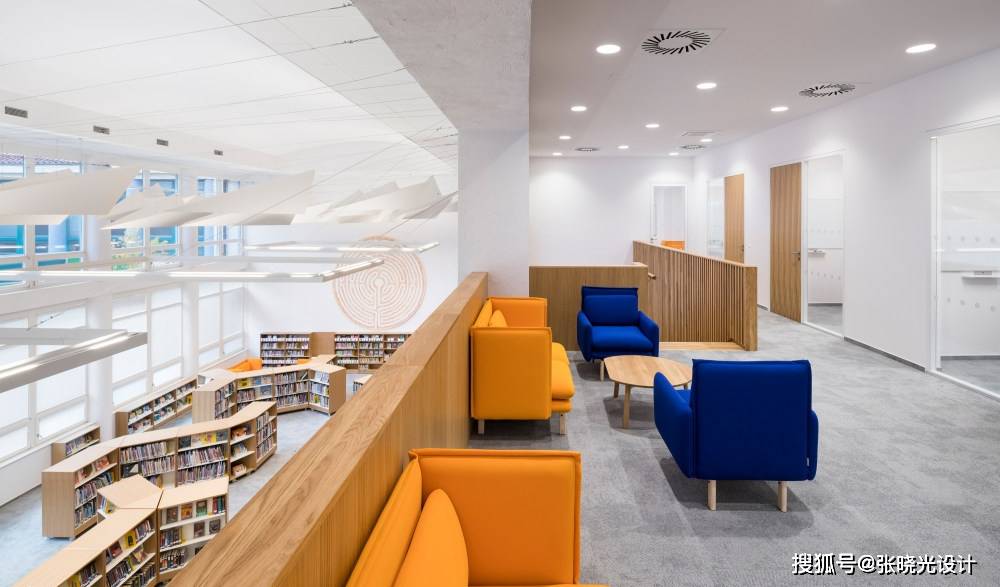 国际学校创新教育中心grk张晓光一流的图书馆室内设计