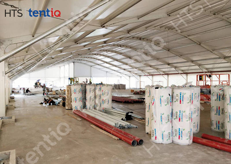 工厂用临时篷房有效降低外租仓库的费用及时间成本 小烨