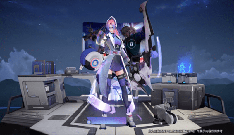 王者荣耀:伽罗天狼溯光者技能演示曝光,赛博朋克科技风太飒了!_皮肤