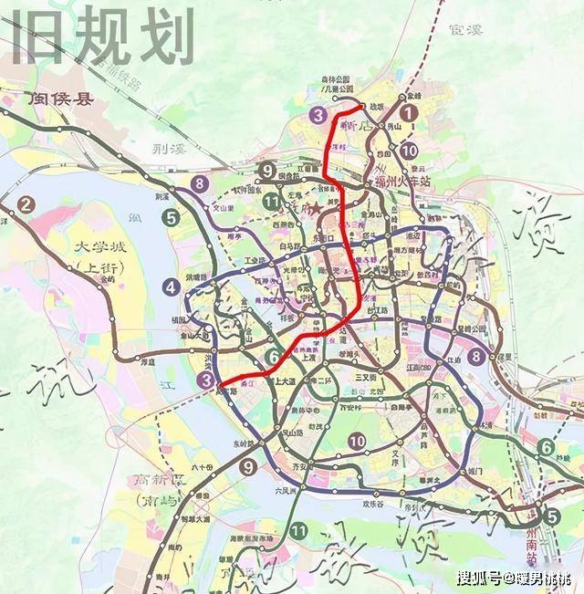 网友对福州地铁第三轮规划三号线的建议