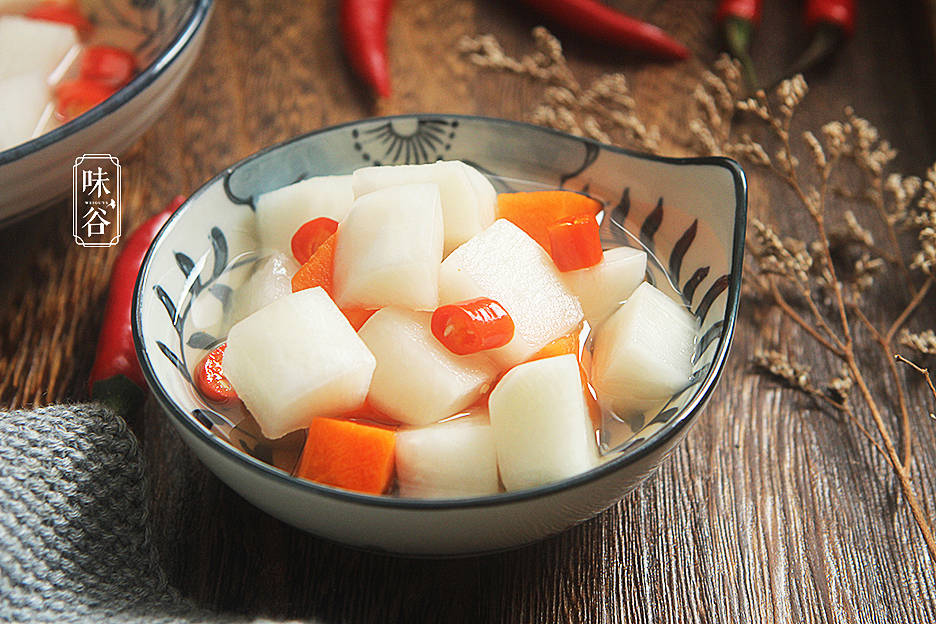 双色萝卜丁