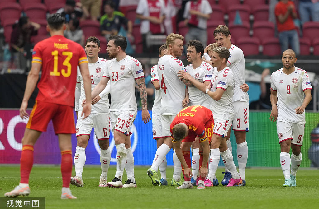 高清:威尔士vs丹麦 多尔贝里远射破门先拔头筹