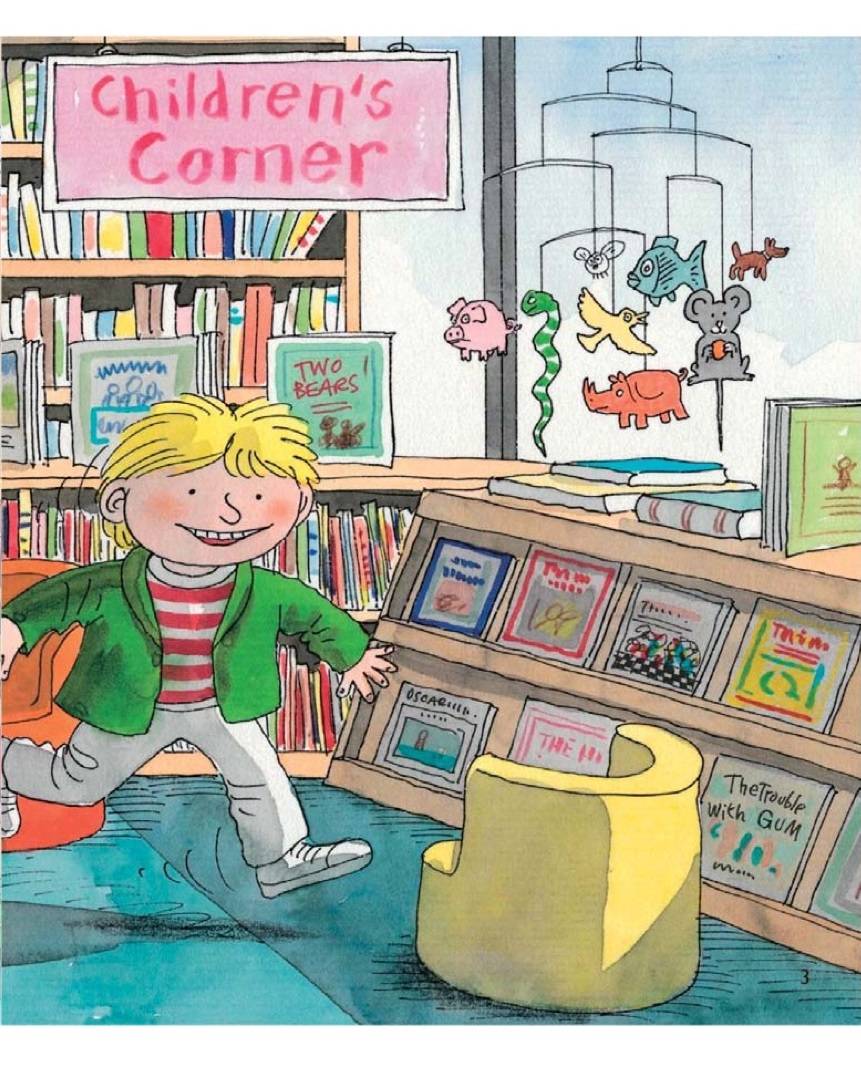 牛津树绘本阅读牛津阅读树16无字书讲解thelibrary图书馆