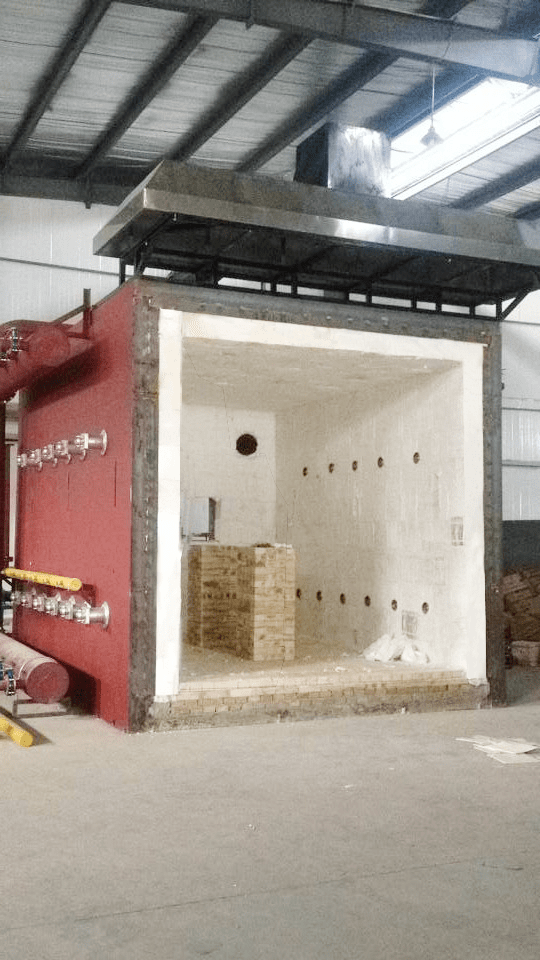 建筑构件耐火试验垂直炉zy6236a_燃气