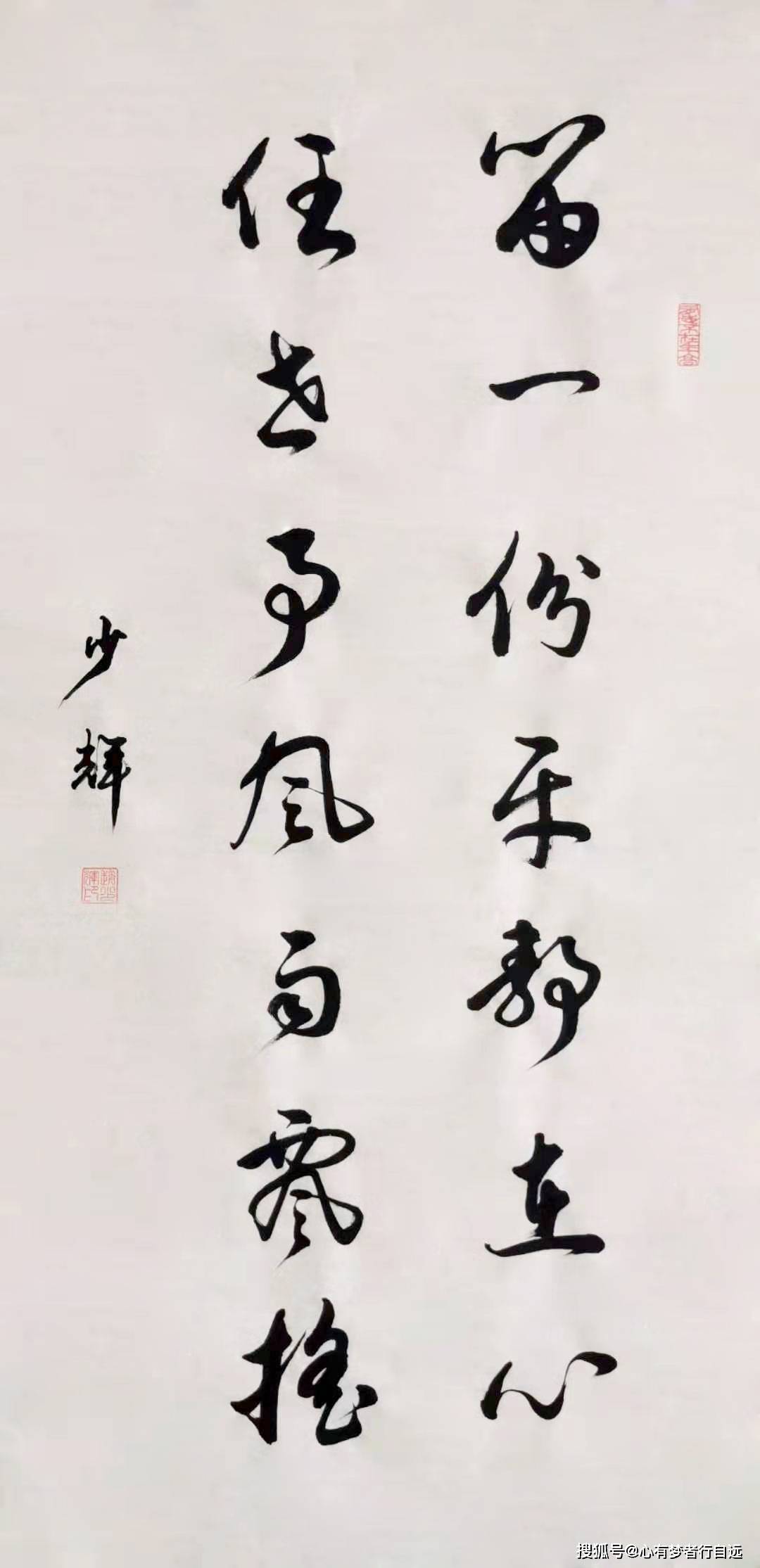 赵少辉书法作品返回搜狐,查看更多