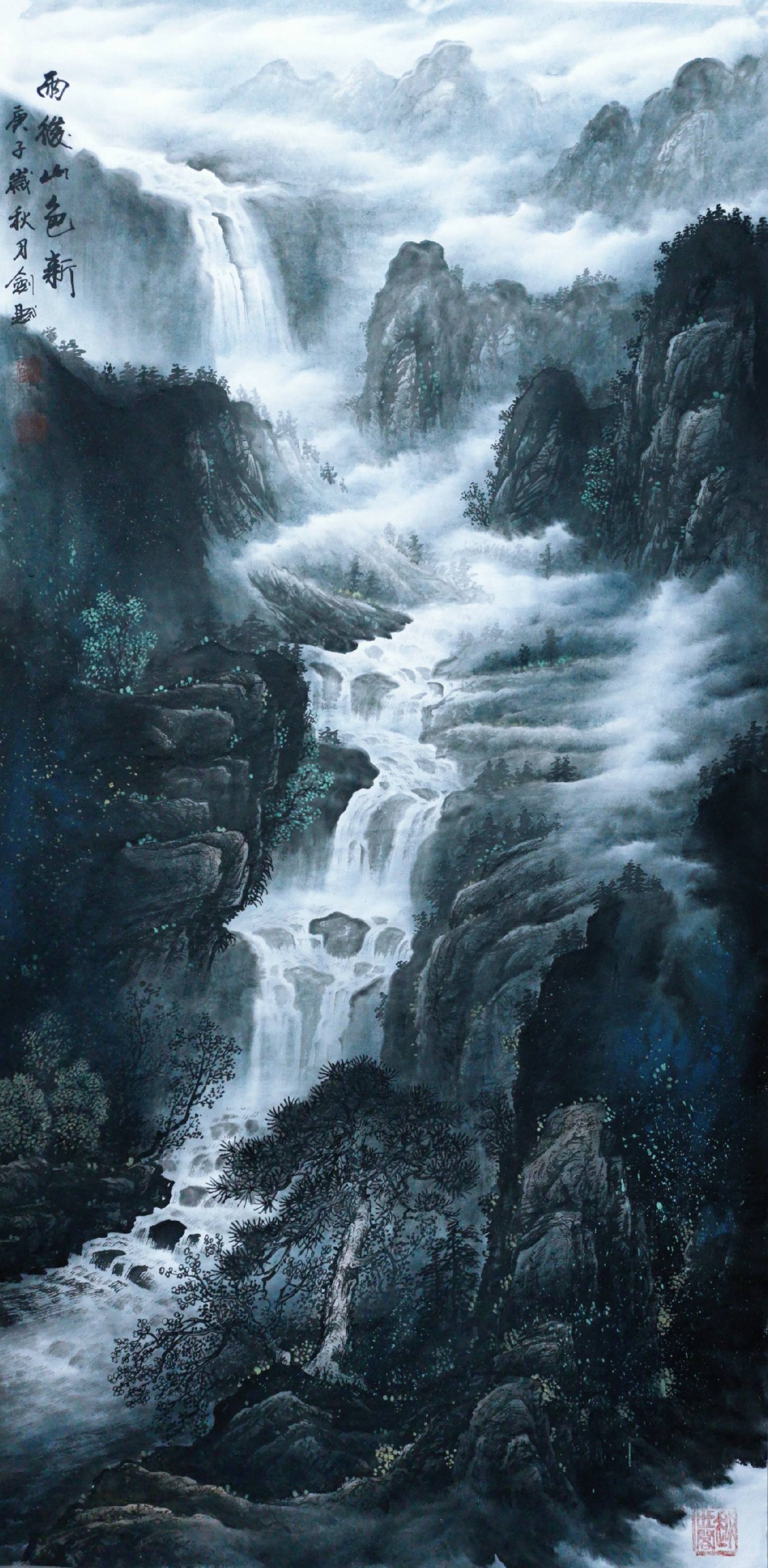 中国美术家协会会员易剑赋国画鉴赏