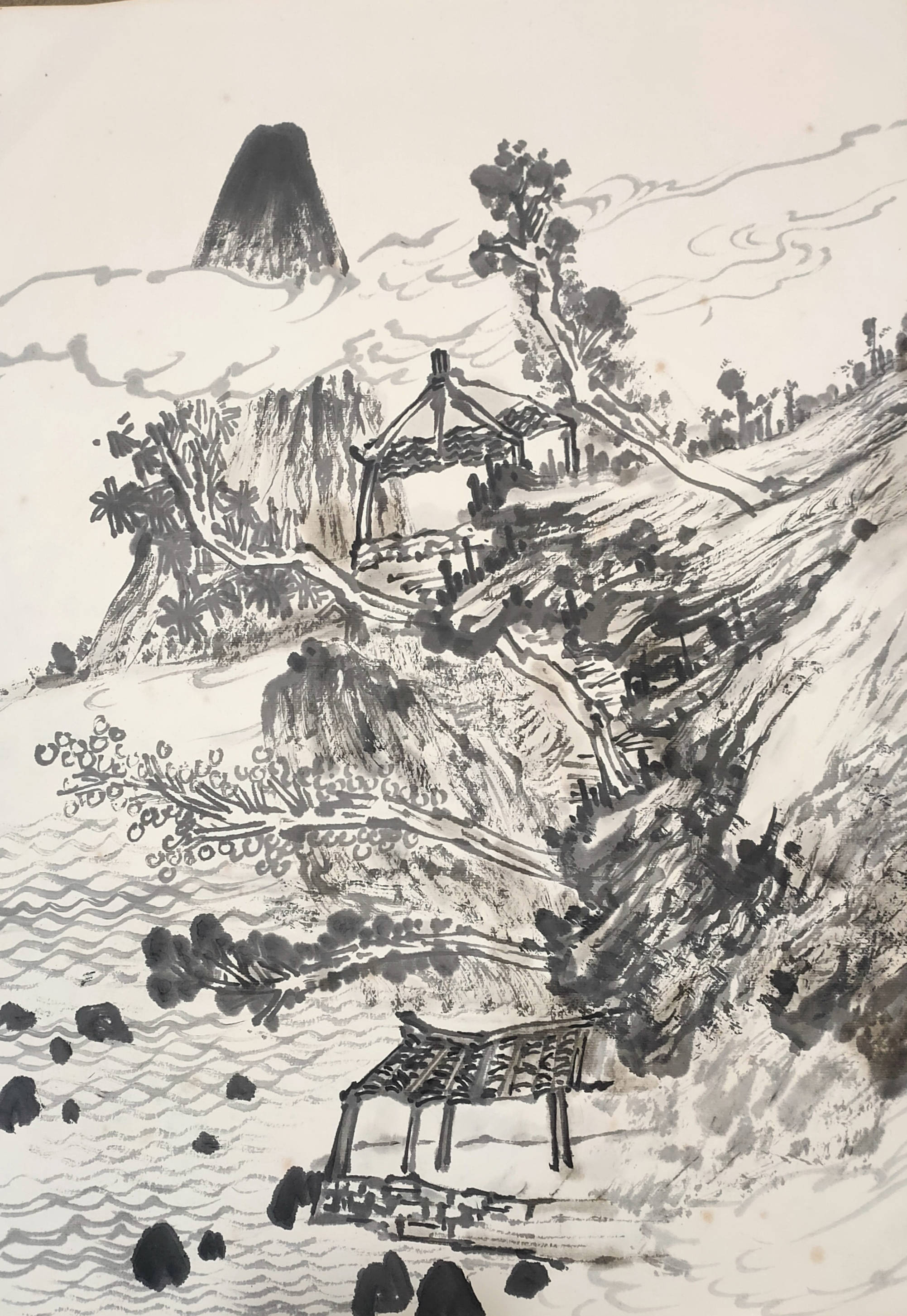 李爱平山水画作品图片